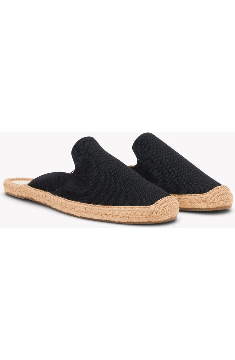 Soludos The Dali Mule Canvas Colors Espadrille, Alternate, color, Noche Black