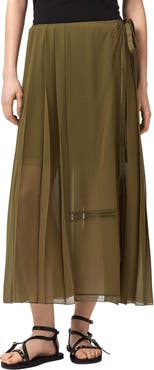 AllSaints Clover Wrap Skirt