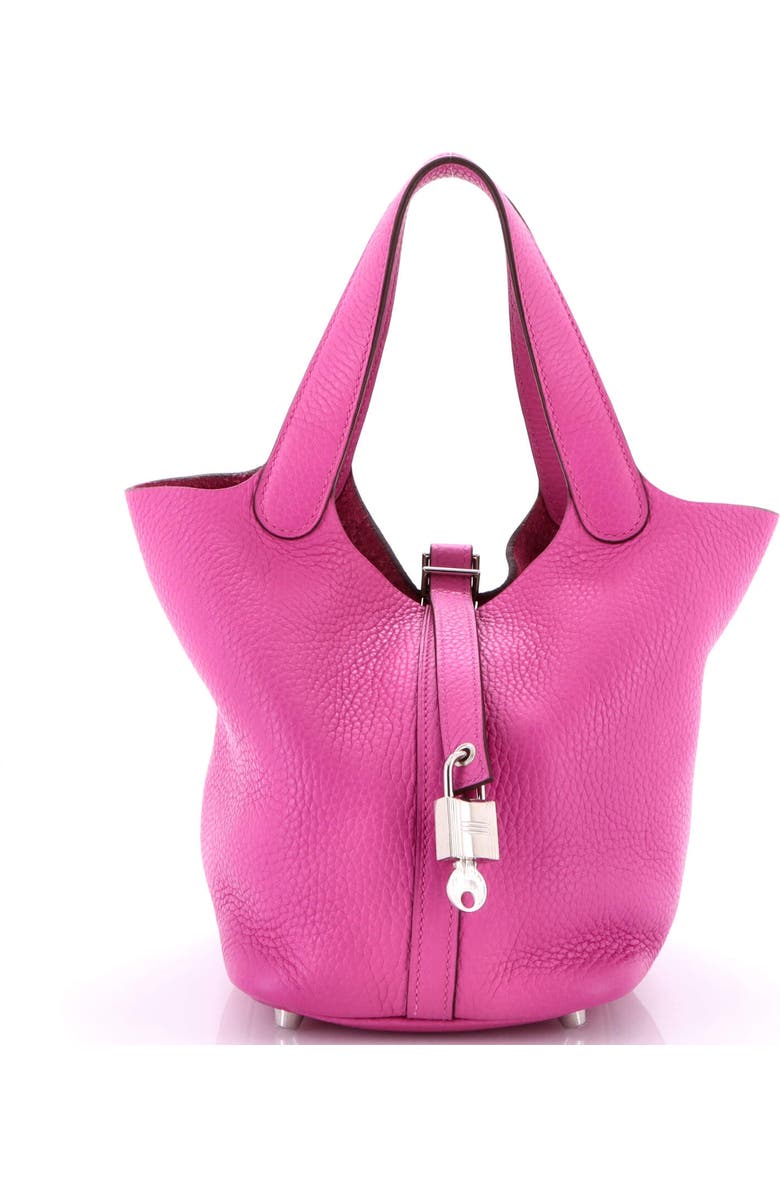 Pre-Owned Hermes Picotin Lock Bag Clemence PM, Main, color,