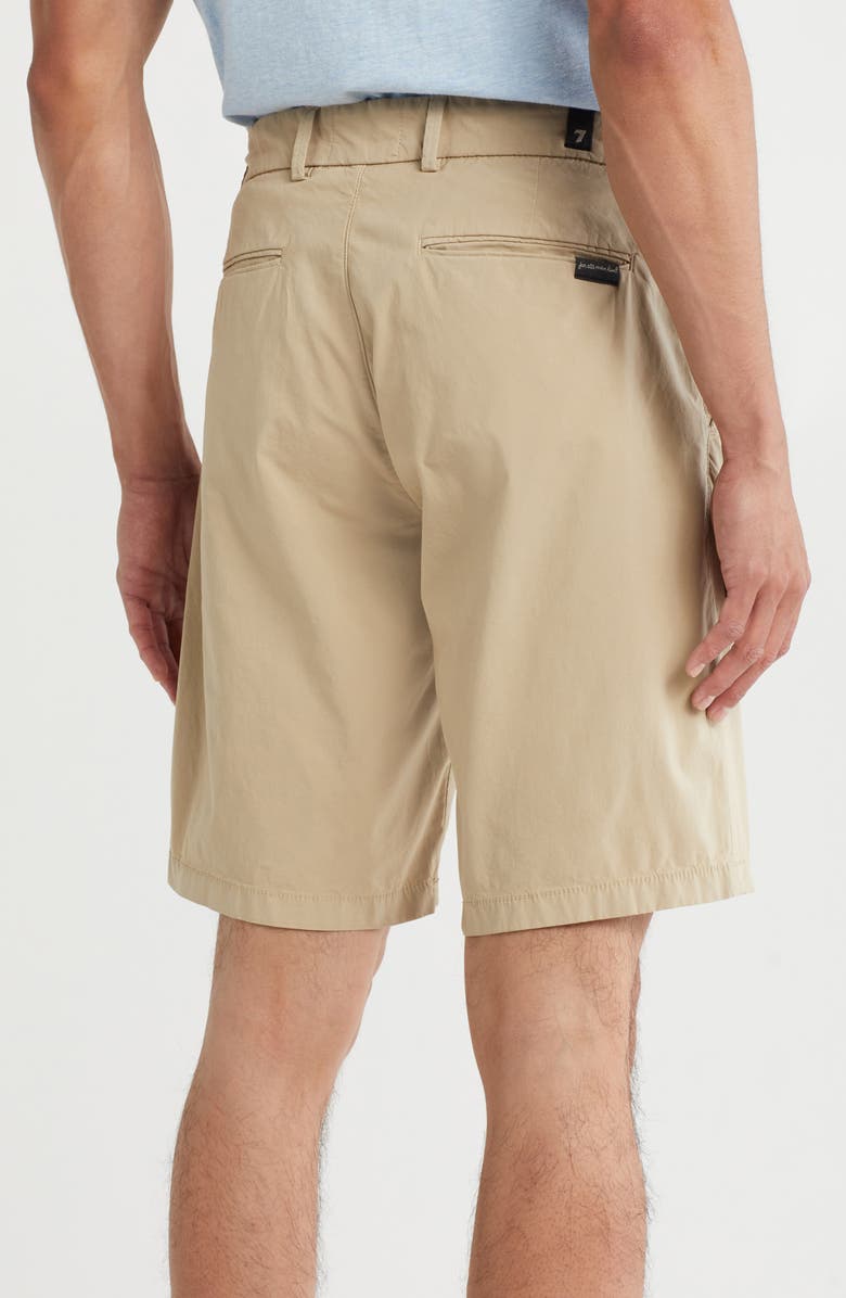 7 For All Mankind Slimmy Chino Shorts, Alternate, color, Khaki