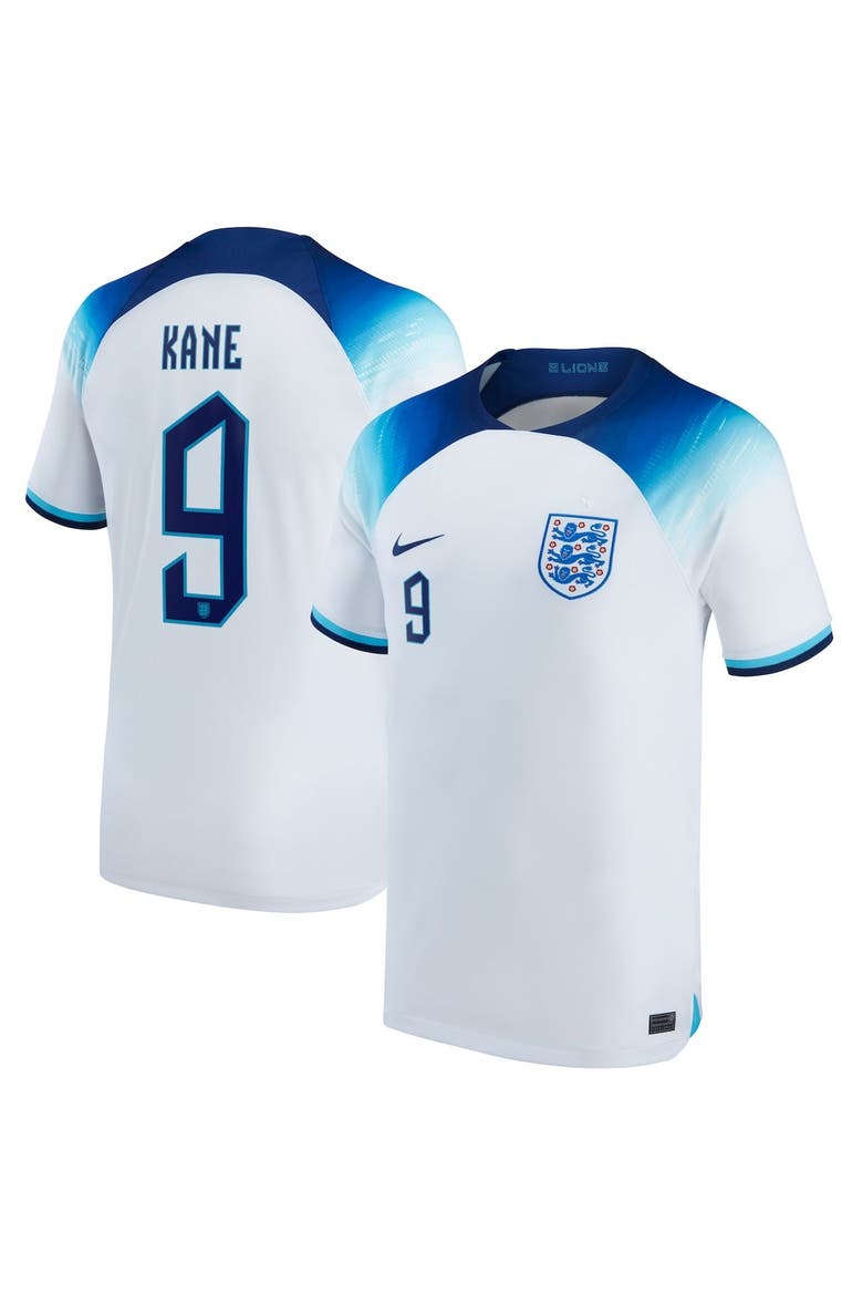 Men's Nike Harry Kane White England National Team 2022/23 Home Breathe Stadium Replica Player Jersey, Main, color, White