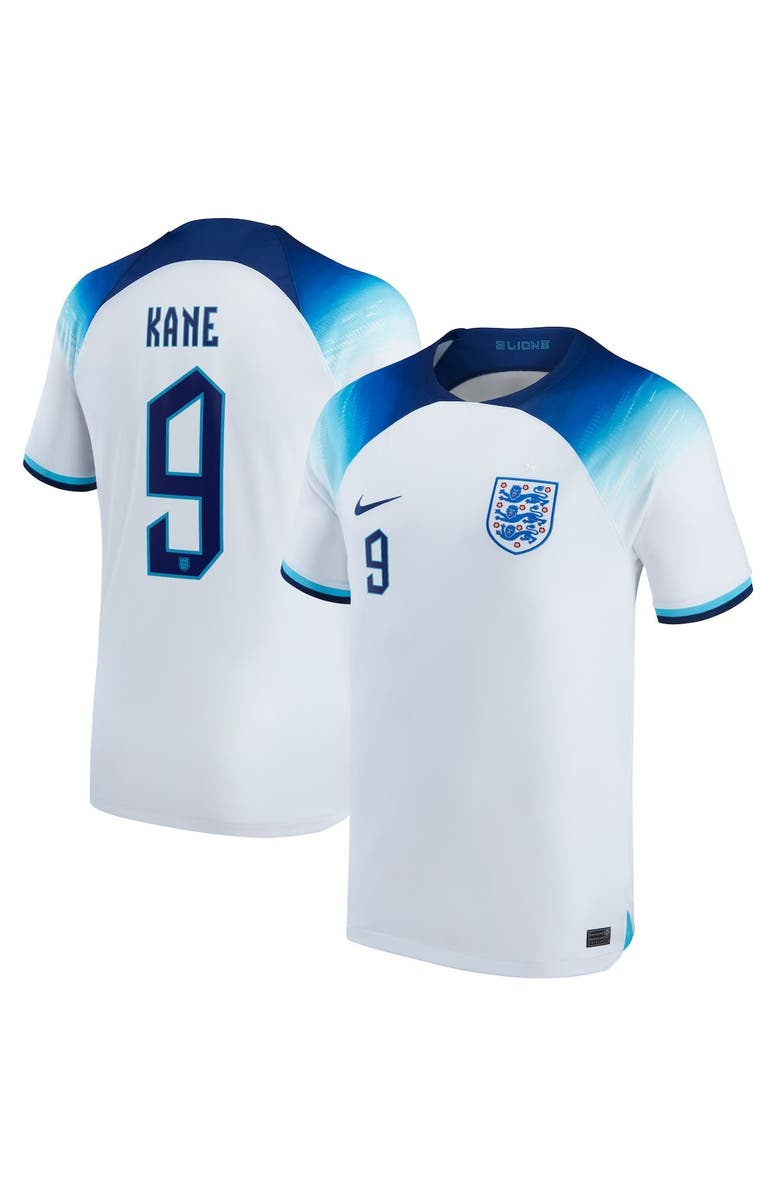 Nike Men's Nike Harry Kane White England National Team 2022/23 Home Breathe Stadium Replica Player Jersey, Main, color, 