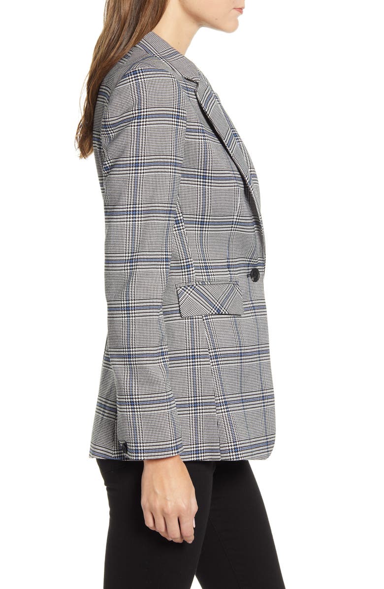 1.STATE Twilight Plaid Blazer, Alternate, color, 