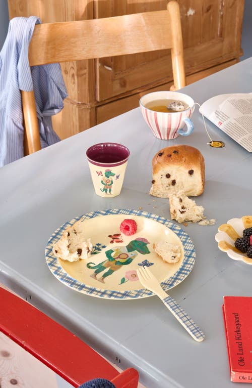 Rice By Rice X Nathalie Lété Melamine Kid's Lunch Plate