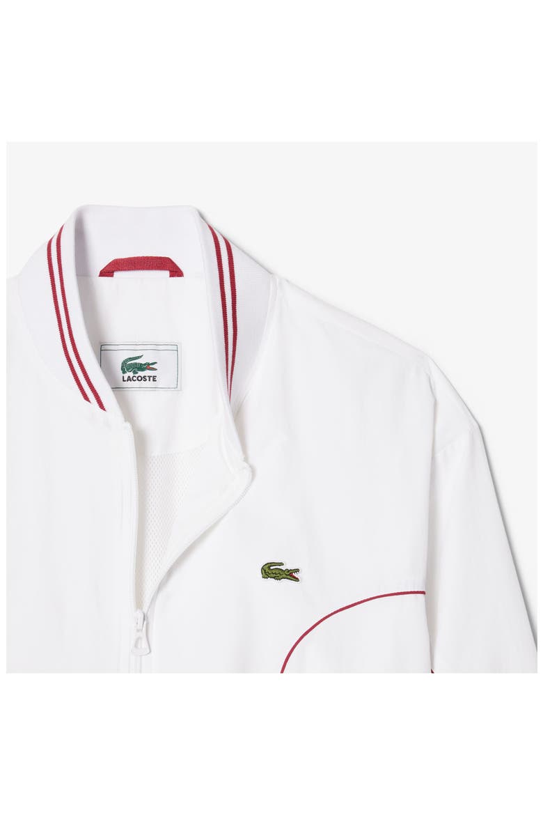 Track Jacket, Alternate, color, WHITE/ BORDEAUX