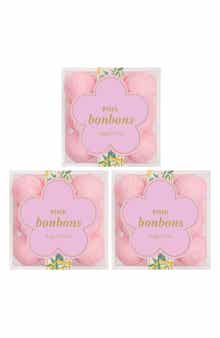 sugarfina Pink Bonbons Set of 3 Candy Cubes