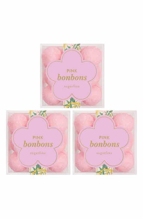sugarfina Pink Bonbons Set of 3 Candy Cubes