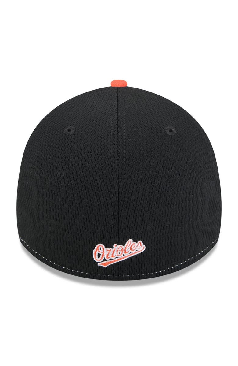 New Era Men's New Era Black/Orange Baltimore Orioles 2025 MLB Clubhouse 39THIRTY Flex Hat, Alternate, color, 