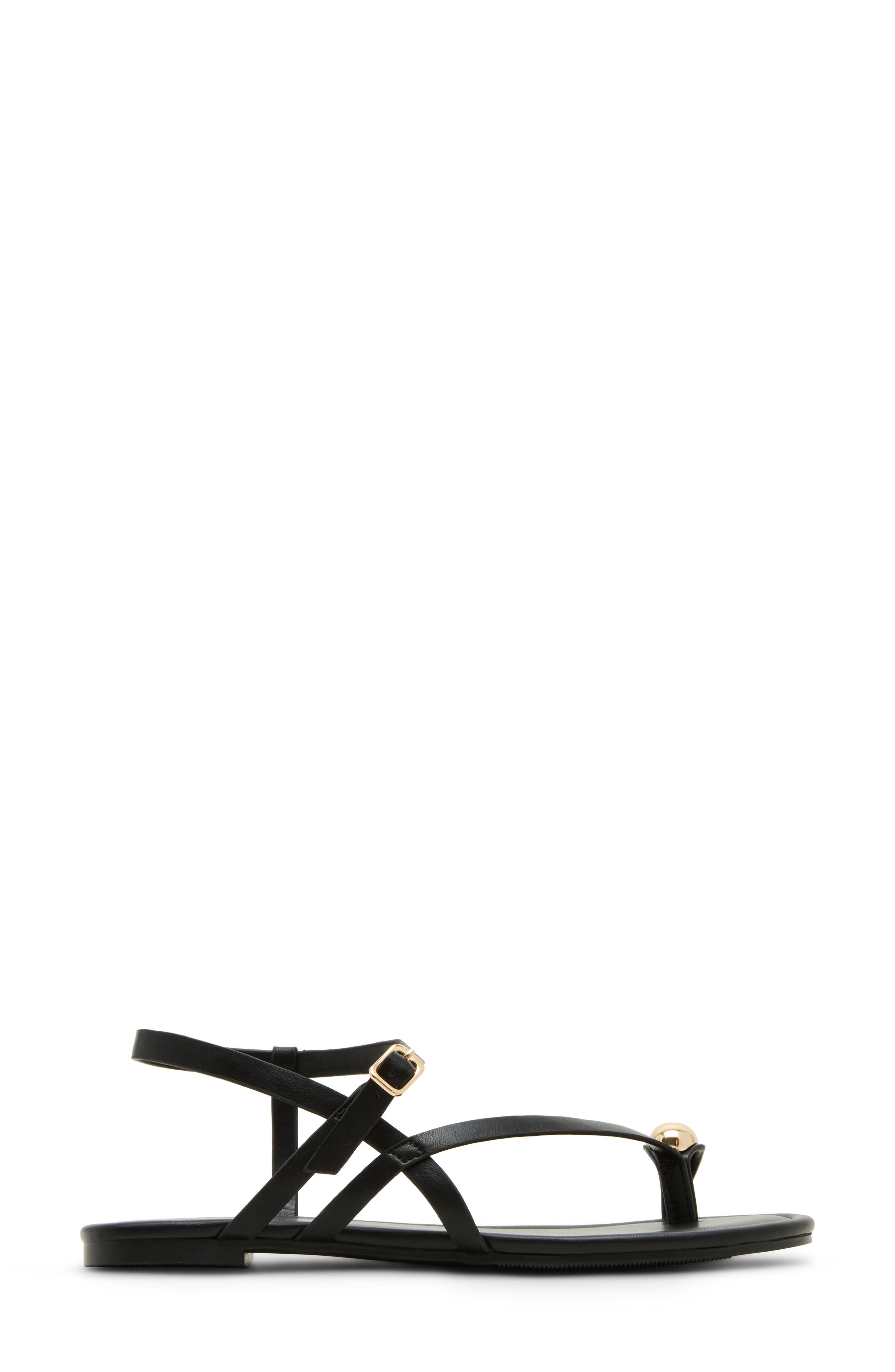Madden Girl <p>Treasuree Strappy Sandal (Women) </p>, Alternate, color, Black Paris