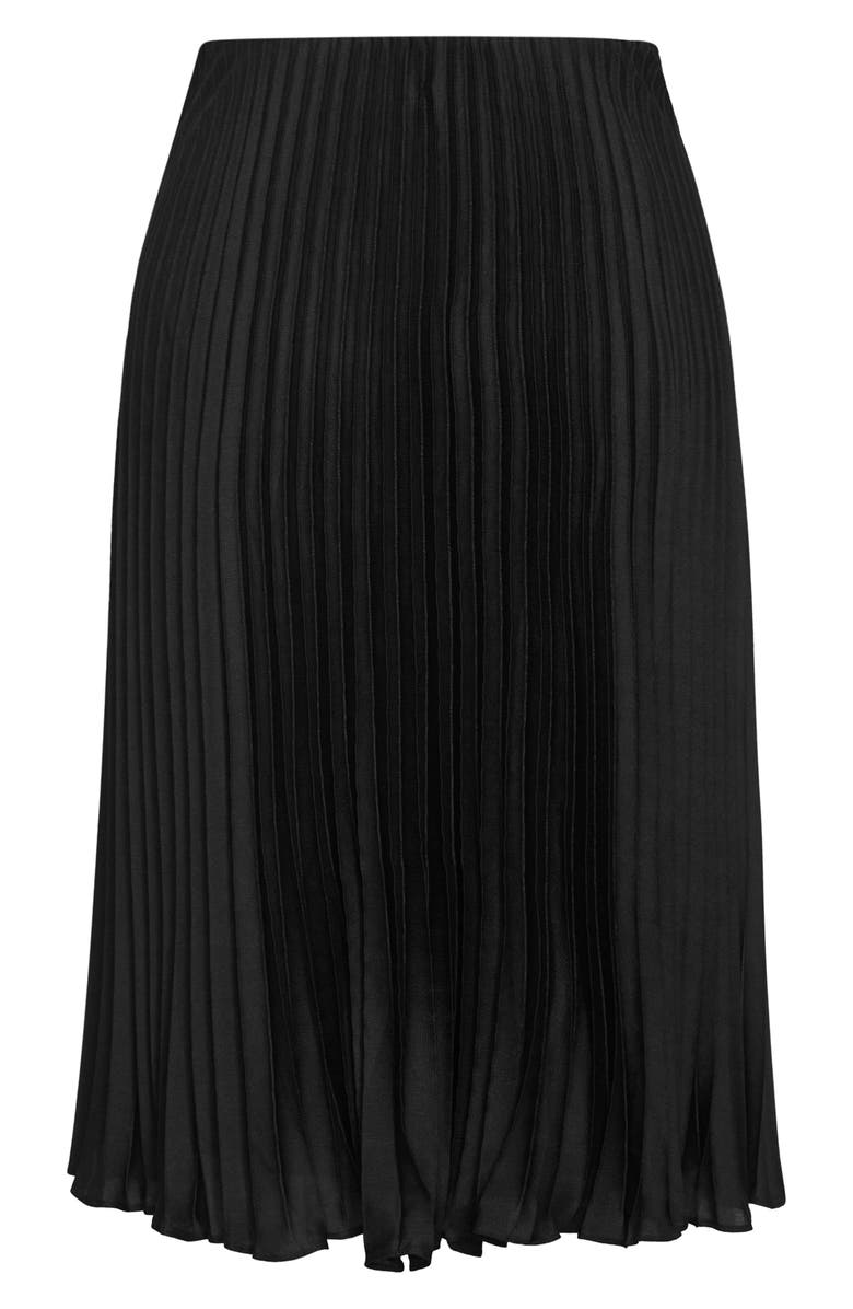 City Chic Selena Pleated Midi Skirt, Alternate, color, 