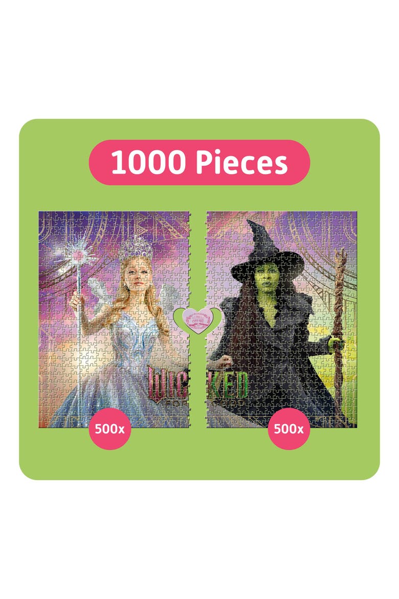 1,000 Piece Puzzle, Alternate, color, Multicolored
