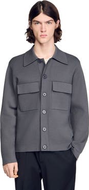 SANDRO Milano knit jacket