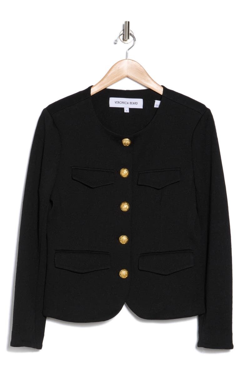 Veronica Beard Kensington Knit Jacket, Alternate, color, 