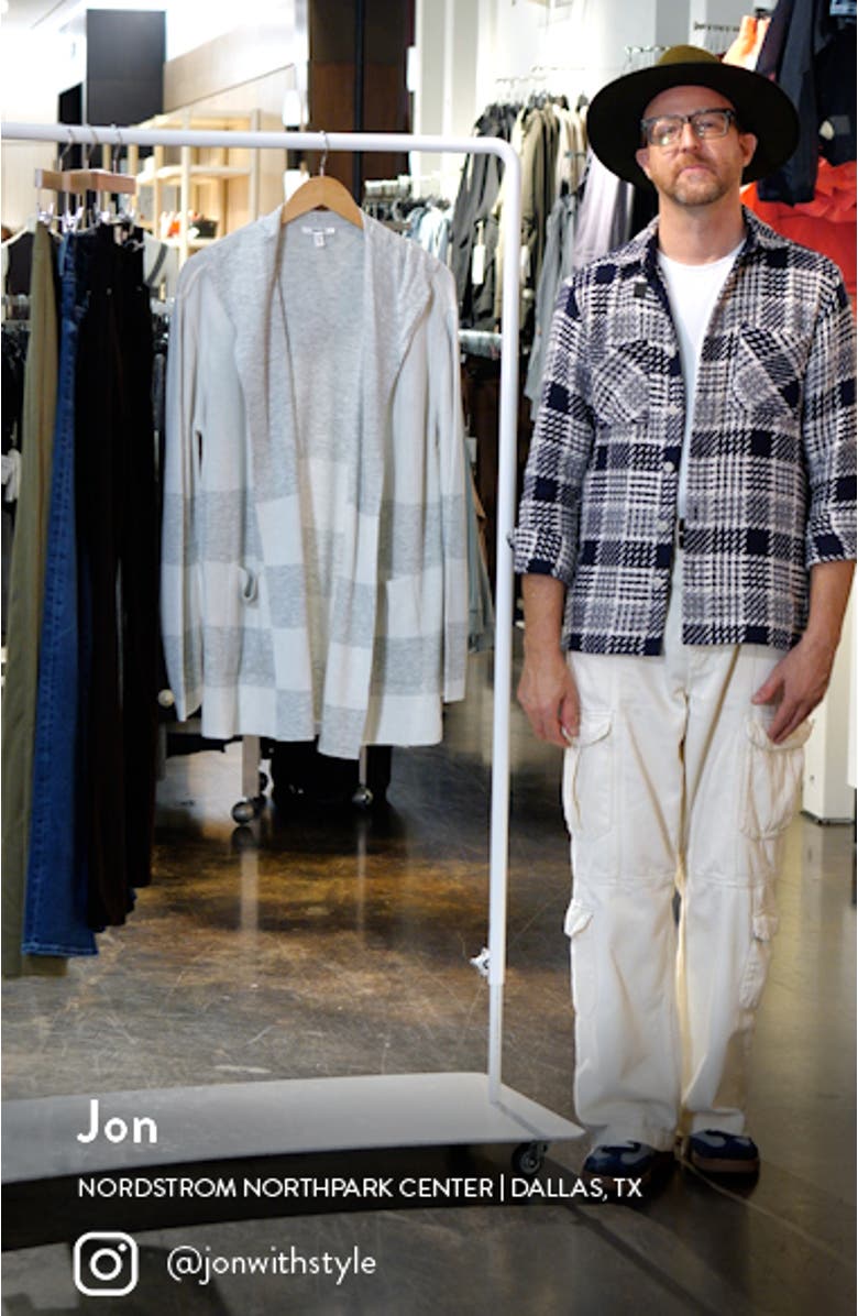 Sydney Hooded Stripe Cardigan, sales video thumbnail