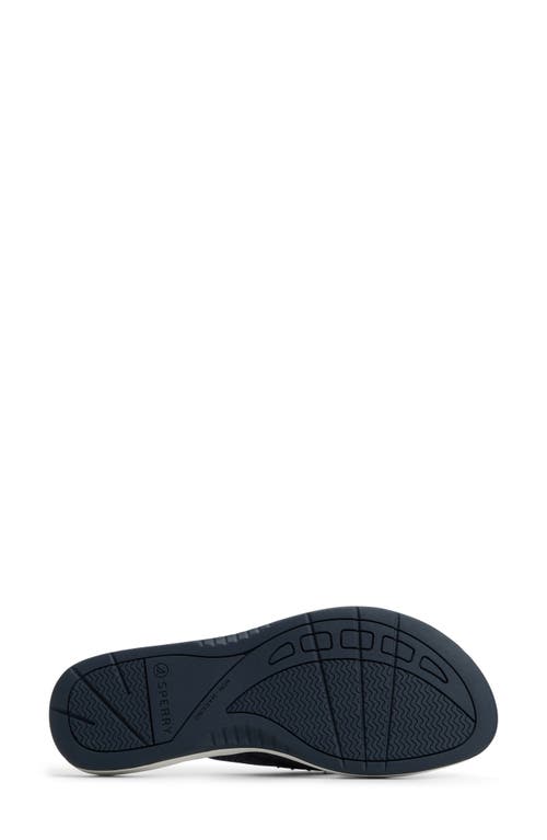 SPERRY SPERRY SEAFISH 3 PERFORATED FLIP FLOP 