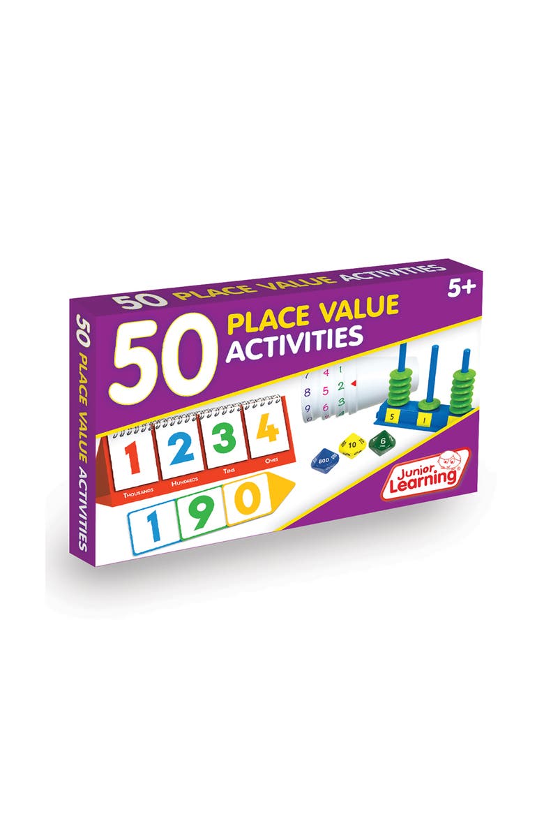 Junior Learning 50 Place Value Activities, Main, color, Multicolored