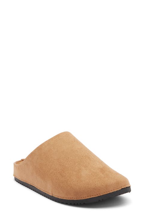 Matcha Faux Leather Mule