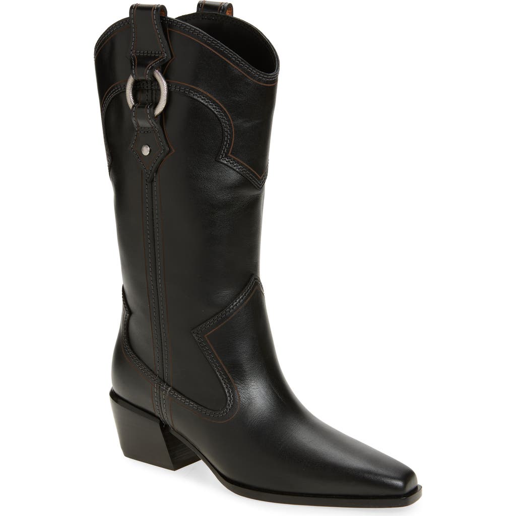 Rag & Bone Joni Western Boot In Black