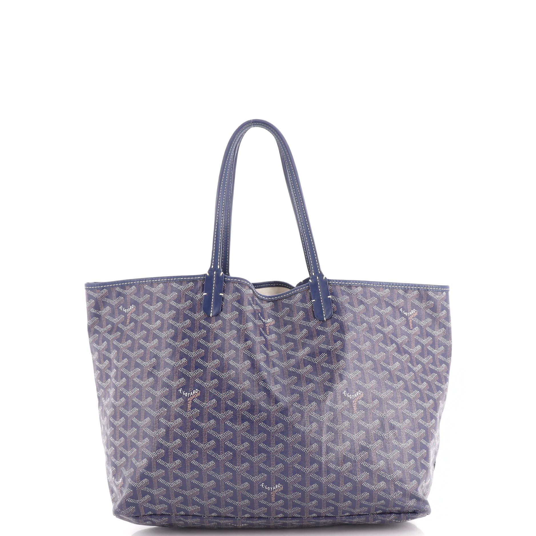 Saint Louis Tote Coated Canvas PM, Main, color, Blue