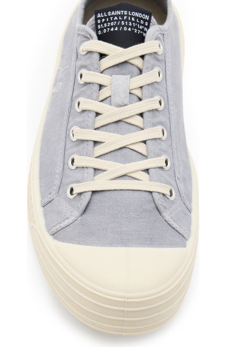 AllSaints Sherman Low Top Canvas Sneaker, Alternate, color,