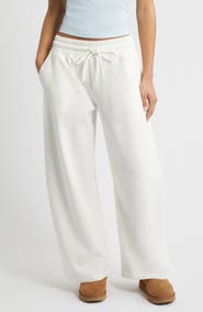 BP. Barrel Leg Fleece Sweatpants