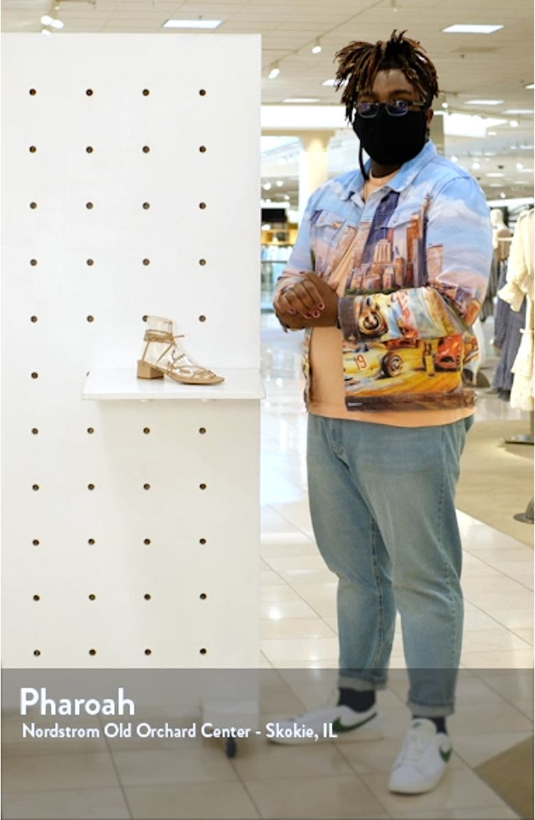 The Brigitte Lace-Up Sandal, sales video thumbnail