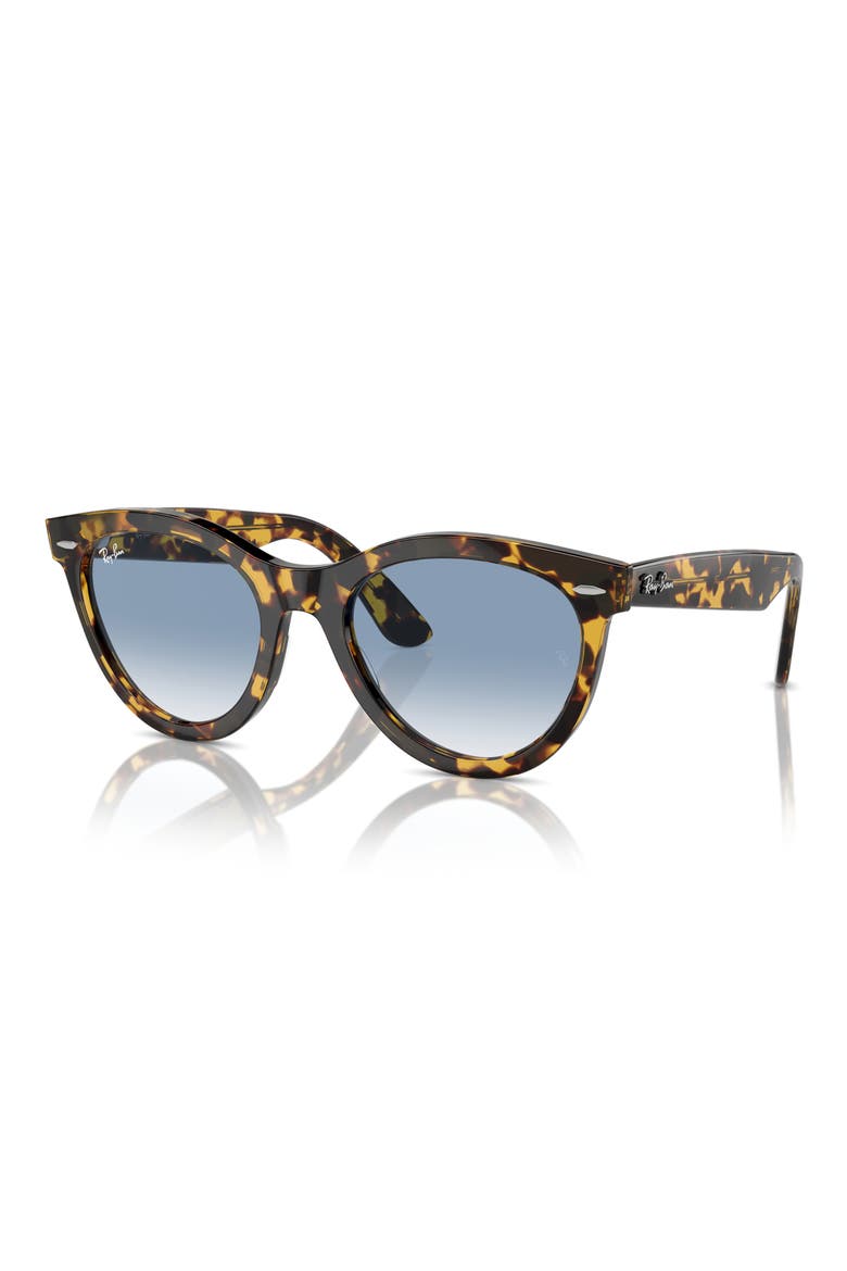 Wayfarer Way 54mm Oval Sunglasses, Alternate, color, MUSTARD