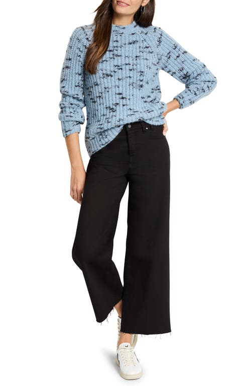 Nic + Zoe Cozy Nep Sweater In Stratus In Blue