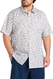 Columbia Big & Tall PFG Super Slack Tecas Sport Shirt