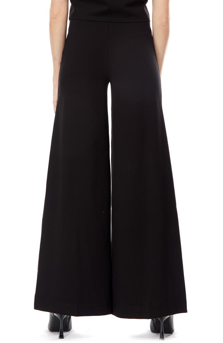 BY DESIGN Juliette Wide Leg Pants, Alternate, color, Black