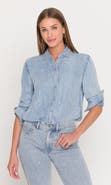 Generation Love Marcello Embellished Denim Shirt
