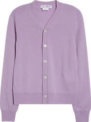 Comme des Garçons Comme des Garçons Cashmere V-Neck Cardigan