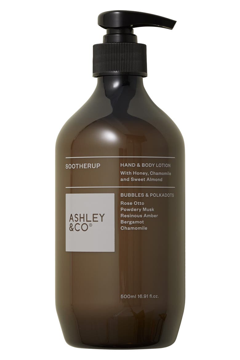 Sootherup Bubbles & Polkadots Hand & Body Lotion, Main, color, NO COLOR