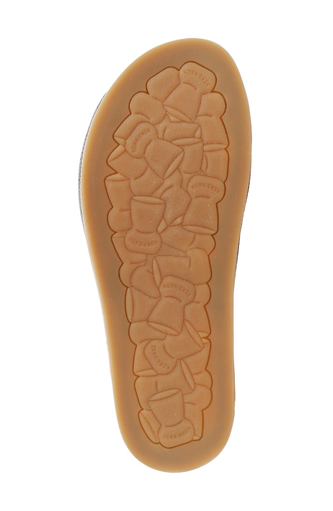 'Tutsi' Slide Sandal, Alternate, color, BLACK LEATHER