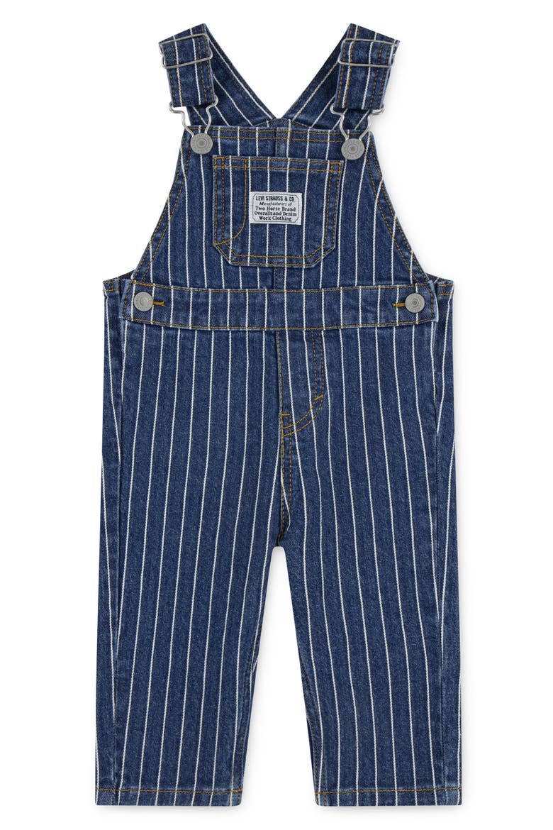 Kids' Herringbone Railroad Overalls, Main, color, CONDUCTOR