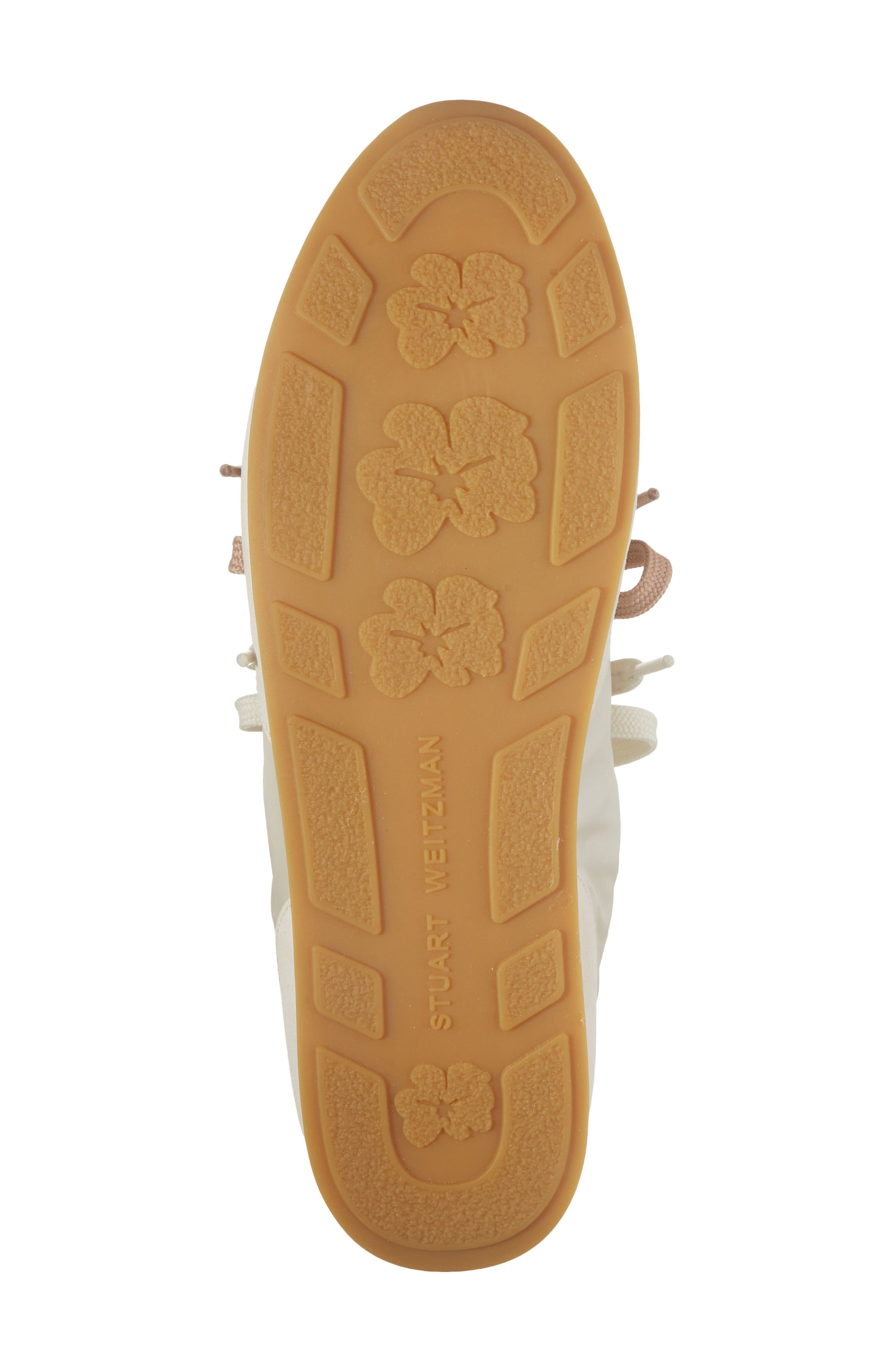 Stuart Weitzman Bondruchesnk Sneaker, Alternate, color, Linen/ Cream/ Blushful