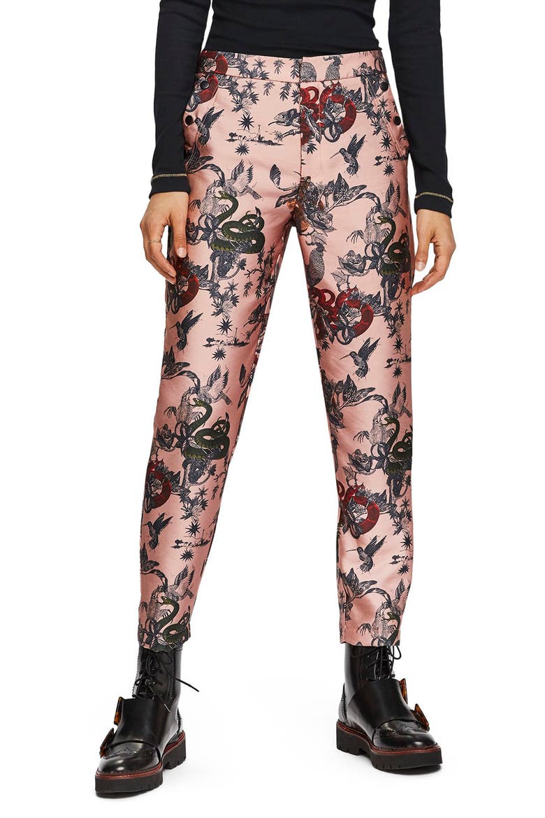 Shiny Printed Pants, Main, color, COMBO Y