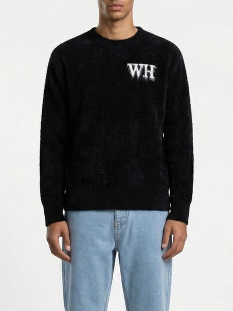 Crew Neck Logo Sweater