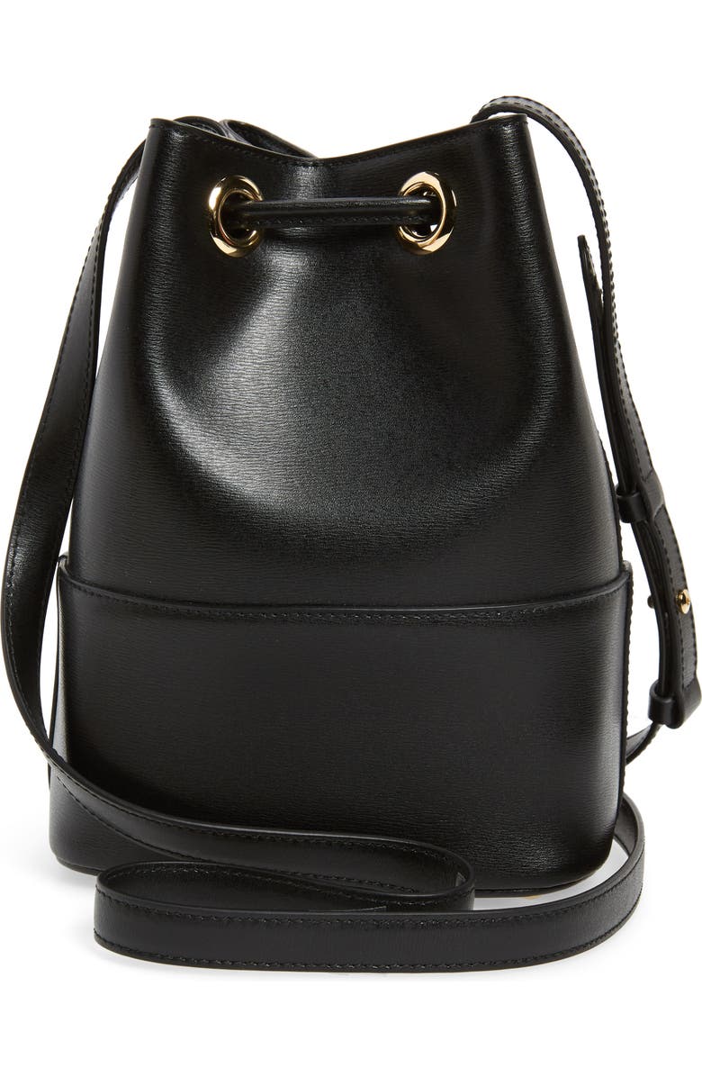FERRAGAMO Salvatore Ferragamo City Quilted Gancio Bucket Bag, Alternate, color,