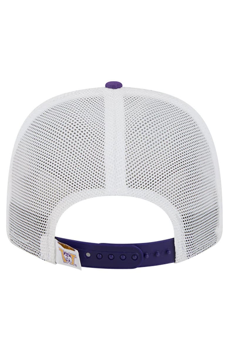 New Era Men's New Era Purple Washington Huskies Team 9SEVENTY COOLERA Trucker Adjustable Hat, Alternate, color, Purple