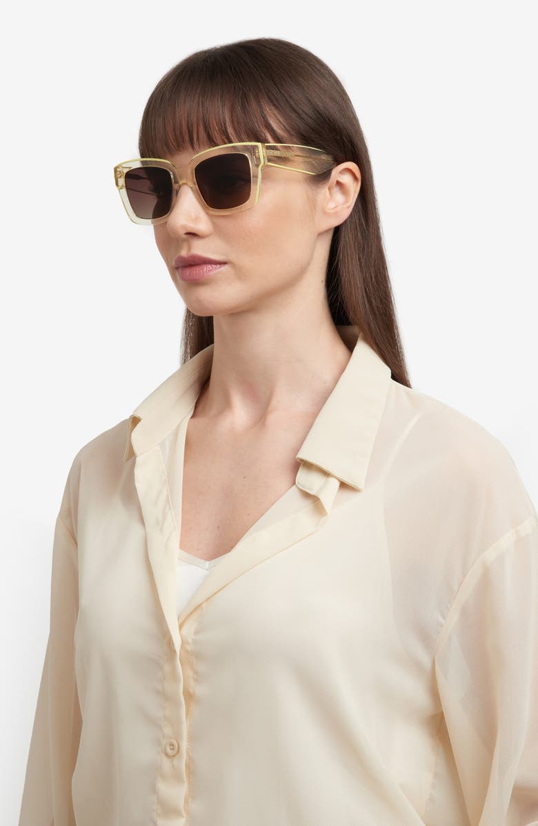 Kate Spade 51mm brynne cat eye sunglasses, Alternate, color,