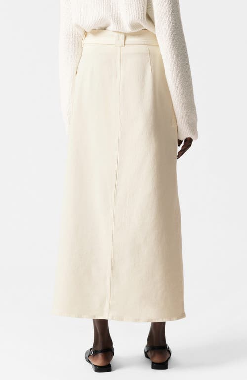 Shop & Other Stories Belted Denim Maxi Skirt