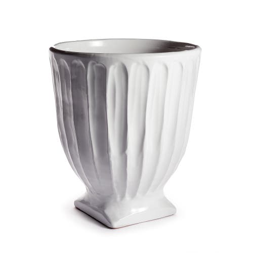 Napa Home & Garden Column Footed Urn 13" In White