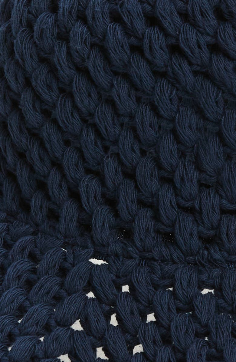 Chloé Crochet Cotton Bob Hat, Alternate, color, 