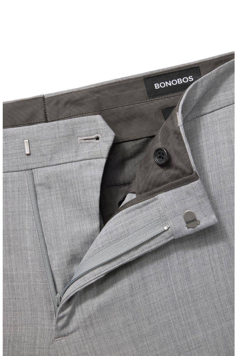 Jetsetter Stretch Wool Dress Pants, Alternate, color, LIGHT GREY