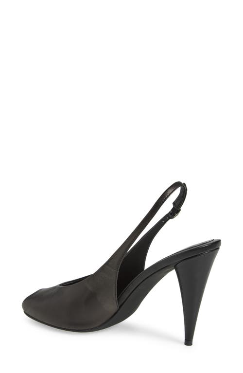 Jeffrey Campbell Snoah Slingback Peep Toe Pump In Black