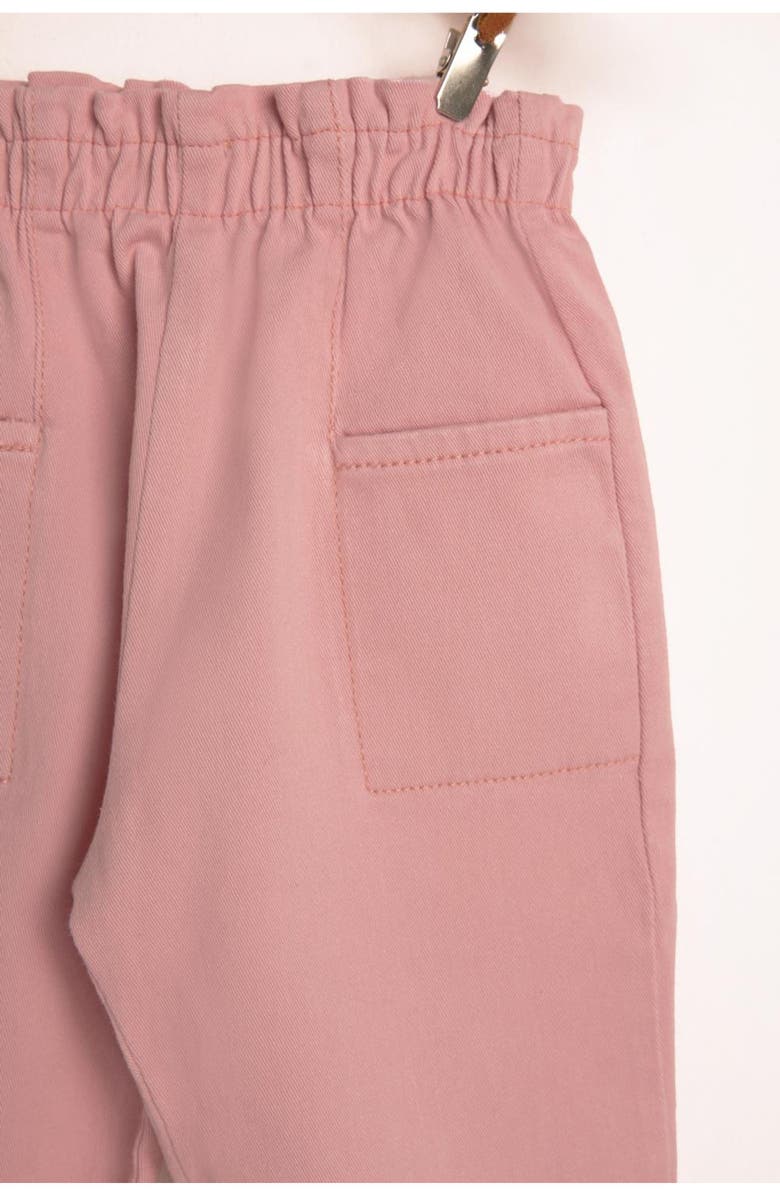 Babycottons Twill Pants for Little Kid, Alternate, color, Pink