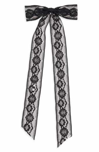 Lace Bow Barrette