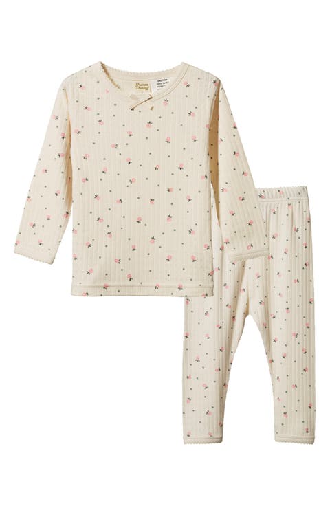 Kids' Print Organic Cotton Two-Piece Pajamas