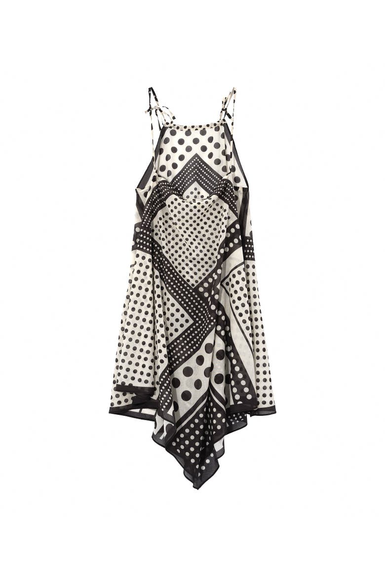 Dots Of Tulum Coverup, Main, color, Black
